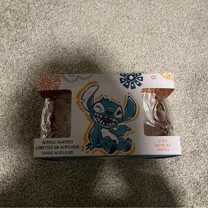 Stitch Acrylic Glasses Set